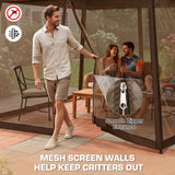 10x10 Slant Leg Easy Setup Pop Up Canopy Tent - Eagle Peak®