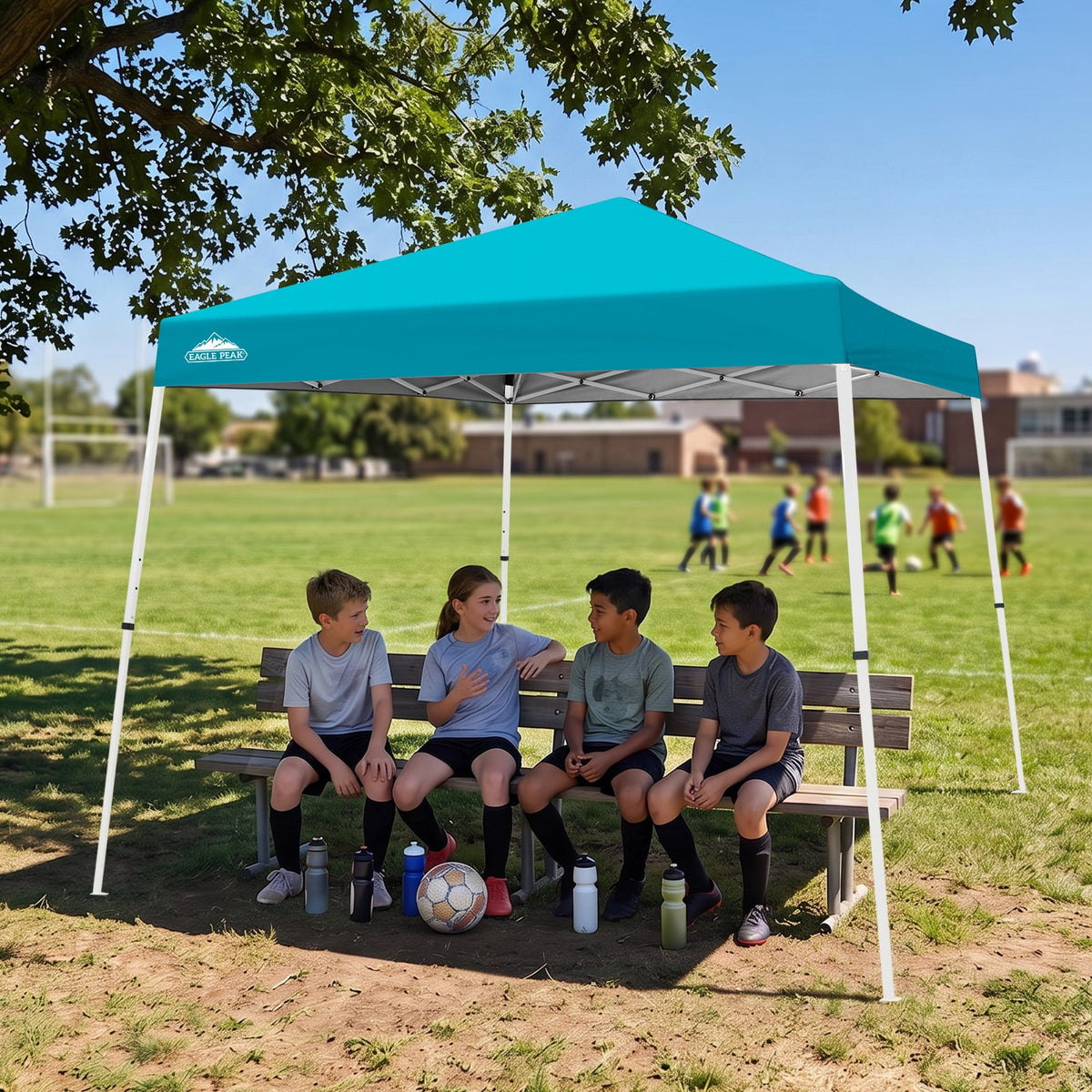 10x10 Slant Leg Pop Up Canopy Tent - Eagle Peak®