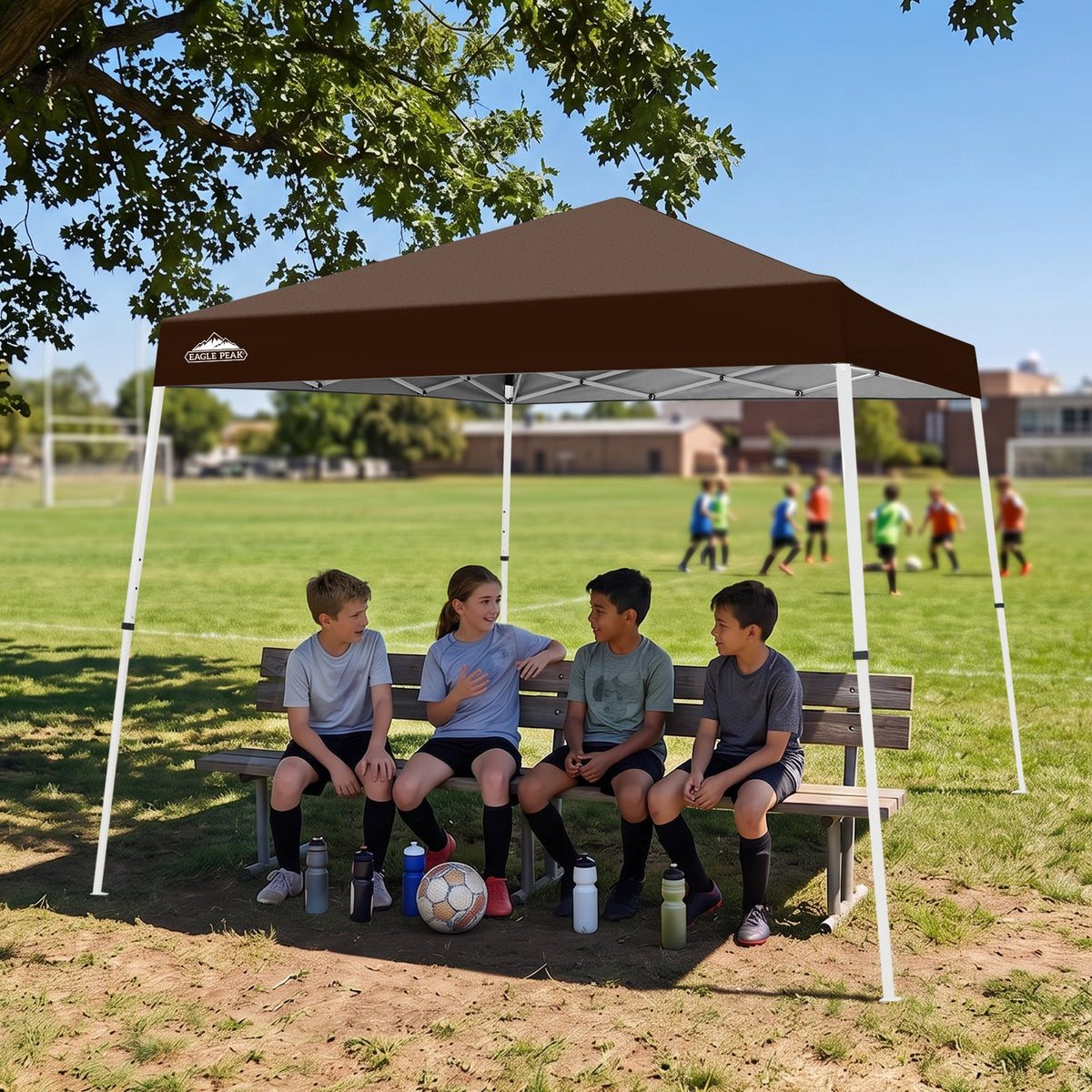 10x10 Slant Leg Pop Up Canopy Tent - Eagle Peak®