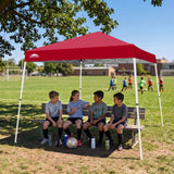 10x10 Slant Leg Pop Up Canopy Tent - Eagle Peak®