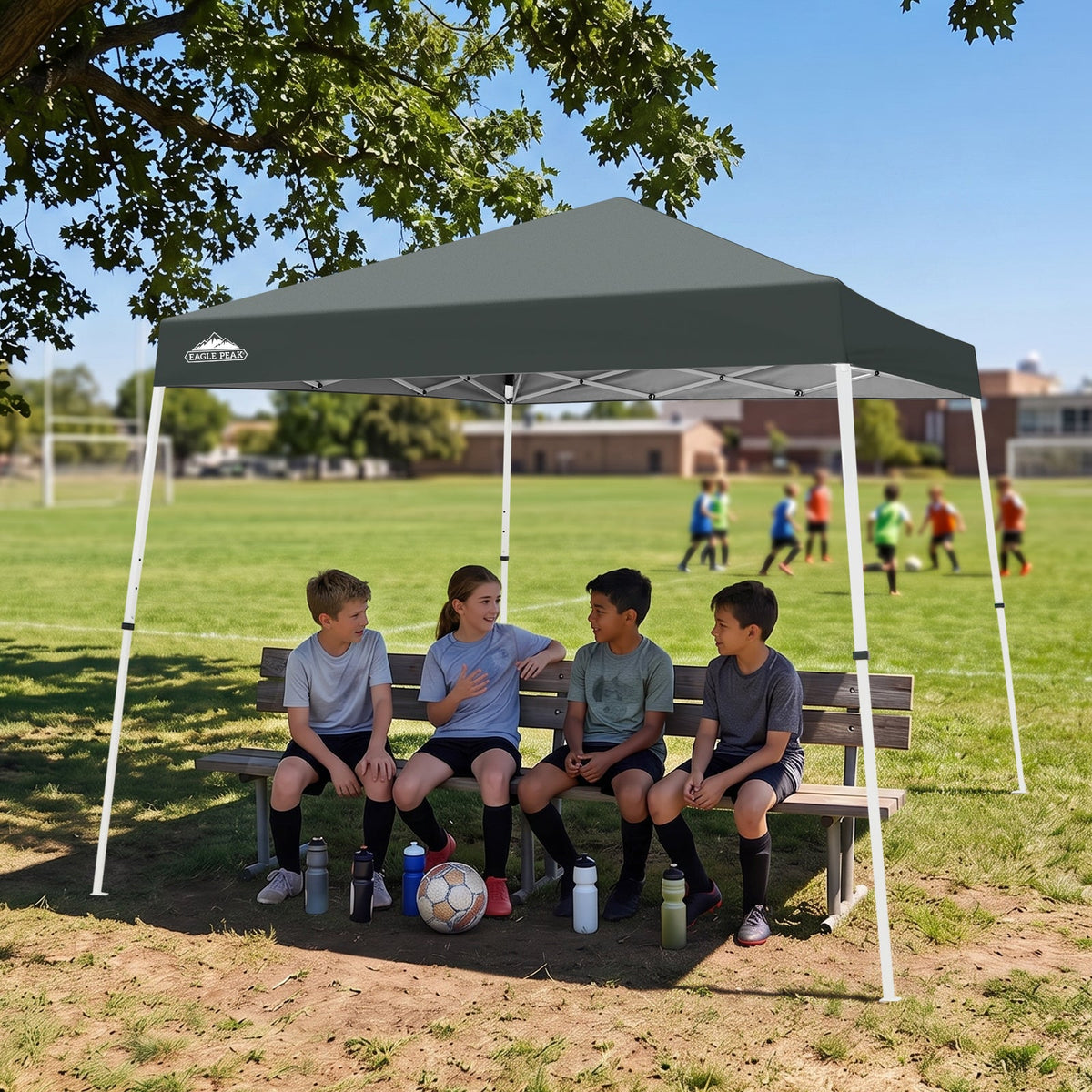10x10 Slant Leg Pop Up Canopy Tent - Eagle Peak®