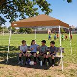 10x10 Slant Leg Pop Up Canopy Tent - Eagle Peak®