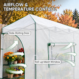 10x5 Easy Setup Pop Up Greenhouse, Lean-To Design - Eagle Peak®