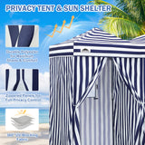 Outdoor Pop Up Changing Room 8x4 ft