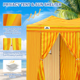 Outdoor Pop Up Changing Room 8x4 ft