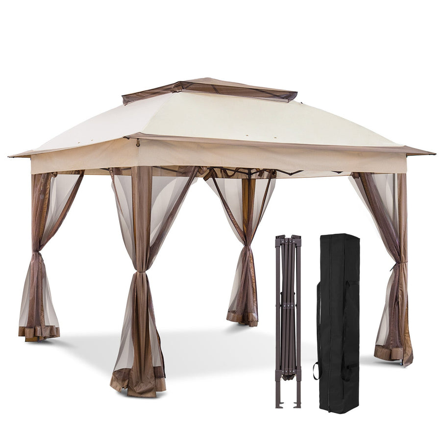 11x11 Pop Up Gazebo Tent with Netting