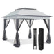 11x11 Pop Up Gazebo Tent with Netting - Eagle Peak Custom Canopy Tent