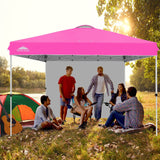 12x12 Commercial Heavy Duty Pop up Canopy with 1 Sidewall - Eagle Peak Custom Canopy Tent
