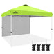 12x12 Commercial Heavy Duty Pop up Canopy with 1 Sidewall - Eagle Peak Custom Canopy Tent