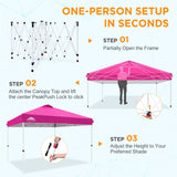 12x12 ft Pop Up Canopy Tent - Eagle Peak