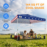 12x12 ft Pop Up Canopy Tent - Eagle Peak