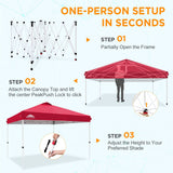12x12 ft Pop Up Canopy Tent - Eagle Peak