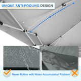 12x12 ft Pop Up Canopy Tent - Eagle Peak Custom Canopy Tent