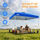 12x12 Pop Up Canopy Tent Easy Up Canopy Outdoor - Eagle Peak®