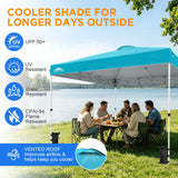 12x12 Pop Up Canopy Tent Easy Up Canopy Outdoor - Eagle Peak®