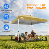 12x12 Pop Up Canopy Tent Easy Up Canopy Outdoor - Eagle Peak®
