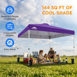 12x12 Pop Up Canopy Tent Easy Up Canopy Outdoor - Eagle Peak®