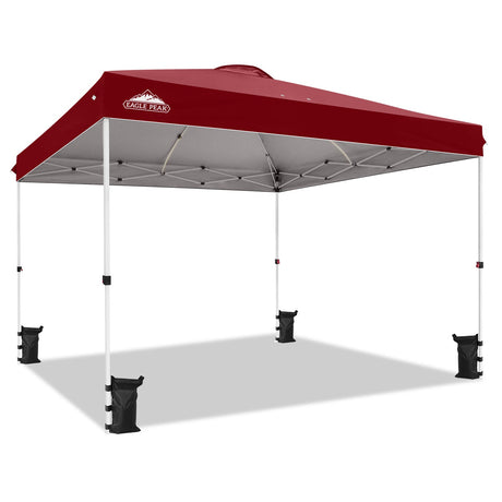 12x12 Pop Up Canopy Tent Easy Up Canopy Outdoor - Eagle Peak®