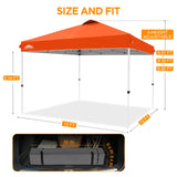 12x12 Pop Up Canopy Tent Easy Up Canopy Outdoor - Eagle Peak®