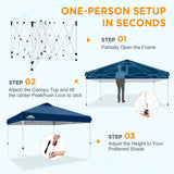 12x12 Pop Up Canopy Tent Easy Up Canopy Outdoor - Eagle Peak®
