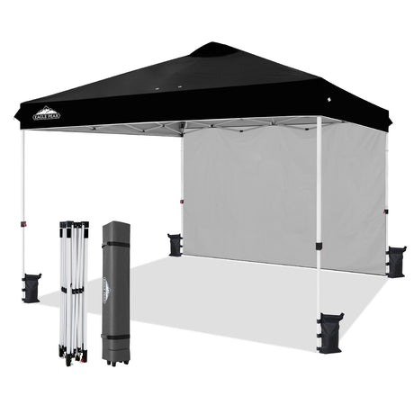12x12 Pop Up Canopy Tent with 1 Sidewall - Eagle Peak®