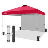 12x12 Pop Up Canopy Tent with 1 Sidewall - Eagle Peak®