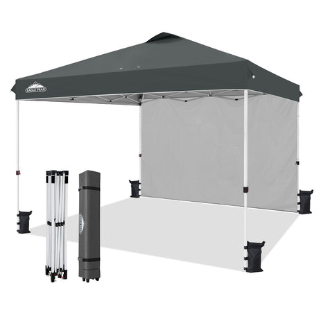 12x12 Pop Up Canopy Tent with 1 Sidewall - Eagle Peak®