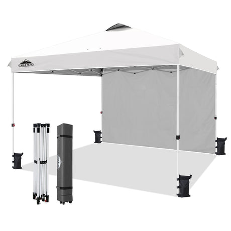 12x12 Pop Up Canopy Tent with 1 Sidewall - Eagle Peak®