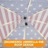 12x12 Pop Up Canopy Tent with 1 Sidewall - Eagle Peak®