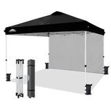 12x12 Pop Up Canopy Tent with 1 Sidewall - Eagle Peak®