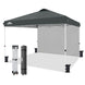 12x12 Pop Up Canopy Tent with 1 Sidewall - Eagle Peak®