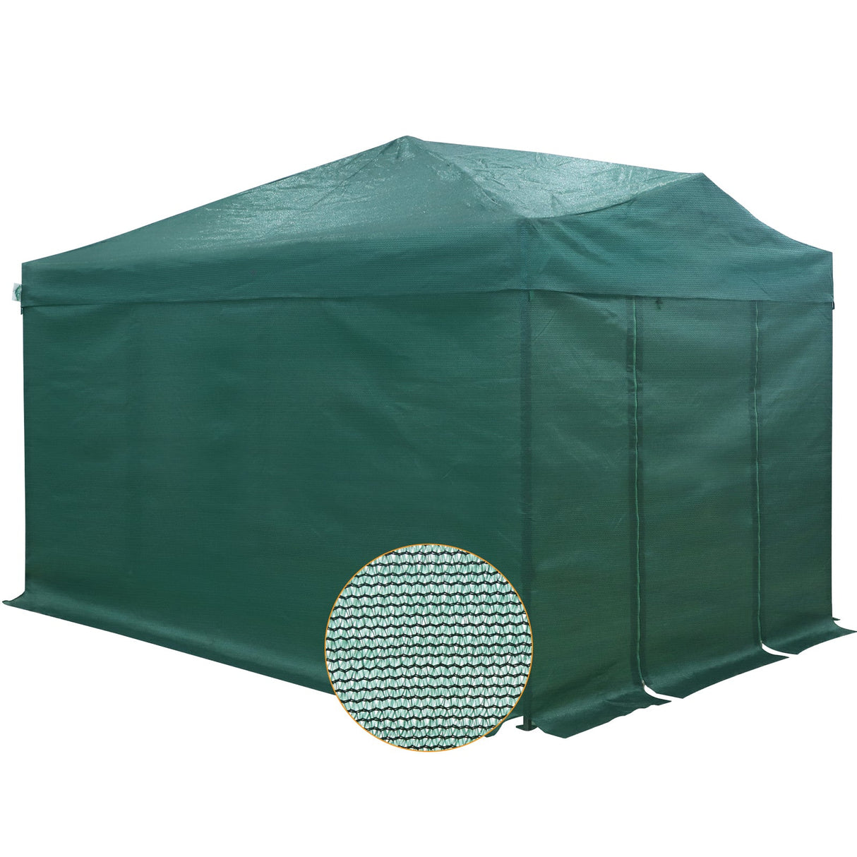 12x8 Portable Large Walk - in Pop Up Greenhouse - Eagle Peak Custom Canopy Tent