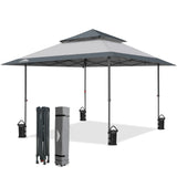 13x13 Pop Up Canopy Tent, Auto Extended Eaves - Eagle Peak®