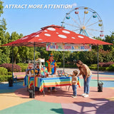 13x13 Pop Up Canopy Tent, Auto Extended Eaves - Eagle Peak®