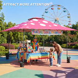13x13 Pop Up Canopy Tent, Auto Extended Eaves - Eagle Peak®