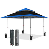 13x13 Pop Up Canopy Tent, Auto Extended Eaves - Eagle Peak®