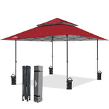 13x13 Pop Up Canopy Tent, Auto Extended Eaves - Eagle Peak®