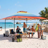 13x13 Pop Up Canopy Tent, Auto Extended Eaves - Eagle Peak®