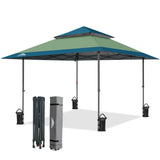 13x13 Pop Up Canopy Tent, Auto Extended Eaves - Eagle Peak®