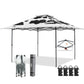 13x13 Pop Up Canopy Tent, Auto Extended Eaves - Eagle Peak®