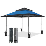 13x13 Pop Up Canopy Tent, Auto Extended Eaves - Eagle Peak®