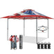 13x13 Pop Up Canopy Tent, Auto Extended Eaves - Eagle Peak®