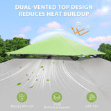 13x13 Pop Up Canopy Tent, Auto Extended Eaves - Eagle Peak®