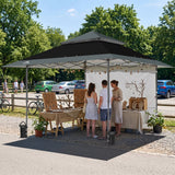 13x13 Pop Up Canopy Tent Sidewall, Extended Eaves - Eagle Peak®