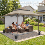 13x13 Pop Up Canopy Tent Sidewall, Extended Eaves - Eagle Peak®