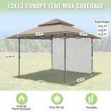 13x13 Pop Up Canopy Tent Sidewall, Extended Eaves - Eagle Peak®