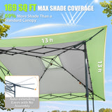 13x13 Pop Up Canopy Tent Sidewall, Extended Eaves - Eagle Peak®