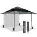 13x13 Pop Up Canopy Tent Sidewall, Extended Eaves - Eagle Peak®