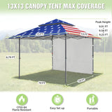 13x13 Pop Up Canopy Tent Sidewall, Extended Eaves - Eagle Peak®