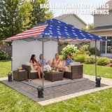 13x13 Pop Up Canopy Tent Sidewall, Extended Eaves - Eagle Peak®